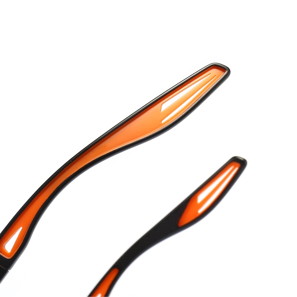 Custom TR90 Detachable Sporty Optical Frames with Interchangeable Arms Eyeglasses for Active Men Rectangular Prescription Glasses Wholesale China