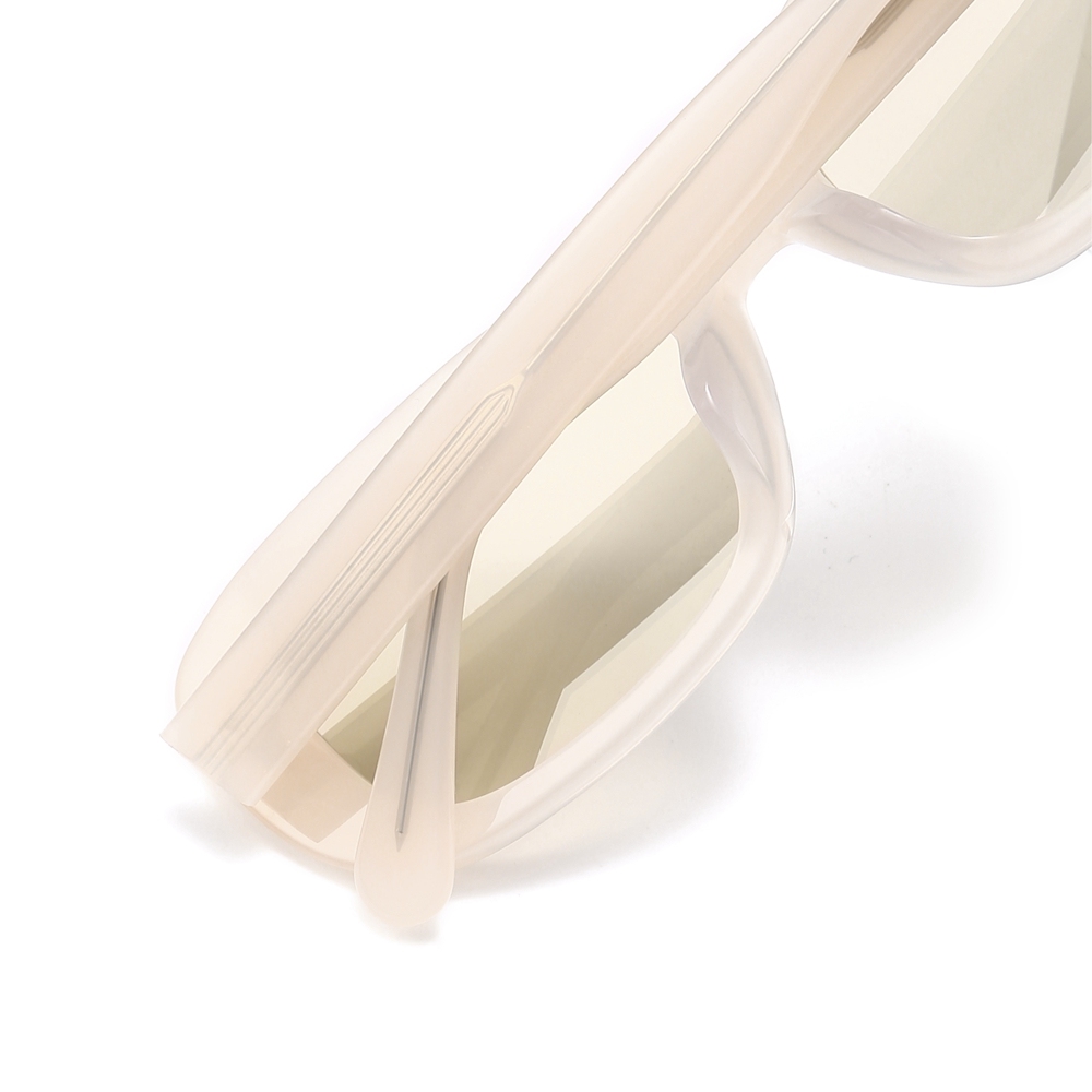 Wholesale 90s Popular Chunky Rectangle Sunglasses Trendy Hip-hop Streetwear Shades for Women Cellulose Acetate Eyewear Manufacturer China