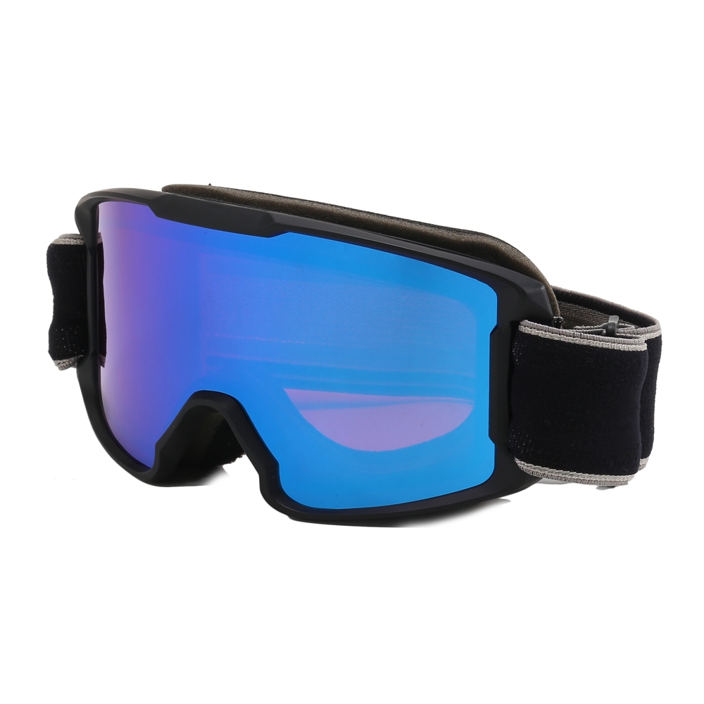 Custom Youth UV400 Mirrored Anti-Fog Double Lens OTG Snow Goggles for Skiing & Snowboarding Winter Sports Protective Eyewear Wholesale China