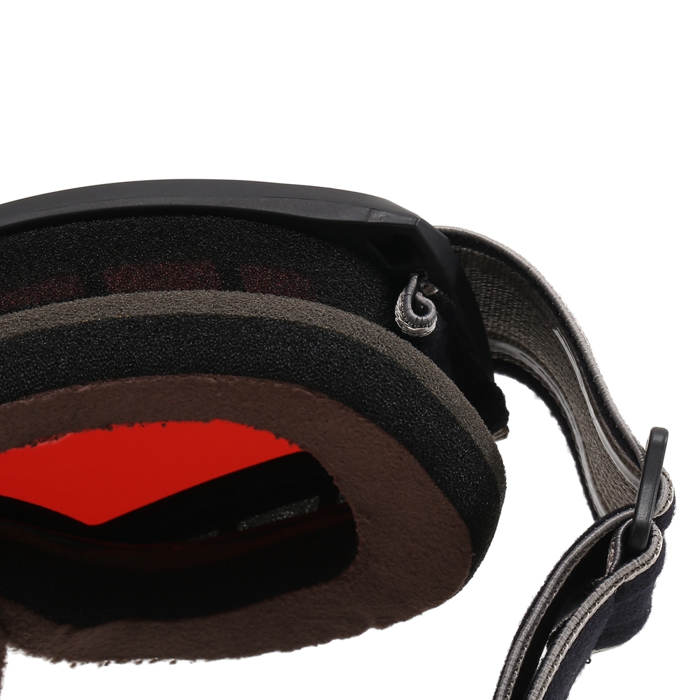 Custom Youth UV400 Mirrored Anti-Fog Double Lens OTG Snow Goggles for Skiing & Snowboarding Winter Sports Protective Eyewear Wholesale China