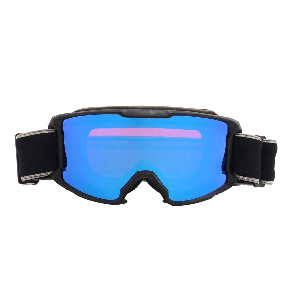 Custom Youth UV400 Mirrored Anti-Fog Double Lens OTG Snow Goggles for Skiing & Snowboarding Winter Sports Protective Eyewear Wholesale China