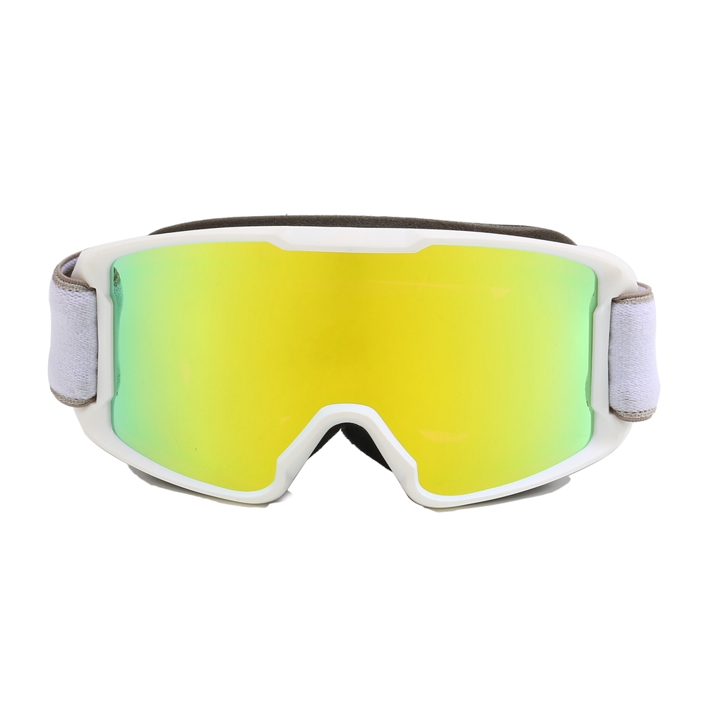 Custom Youth UV400 Mirrored Anti-Fog Double Lens OTG Snow Goggles for Skiing & Snowboarding Winter Sports Protective Eyewear Wholesale China
