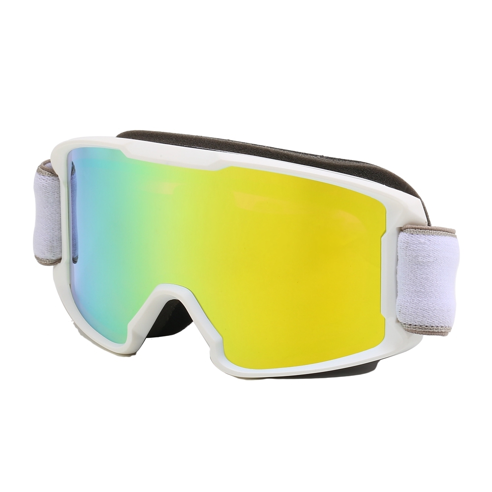 Custom Youth UV400 Mirrored Anti-Fog Double Lens OTG Snow Goggles for Skiing & Snowboarding Winter Sports Protective Eyewear Wholesale China