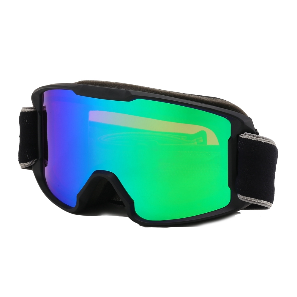 Custom Youth UV400 Mirrored Anti-Fog Double Lens OTG Snow Goggles for Skiing & Snowboarding Winter Sports Protective Eyewear Wholesale China