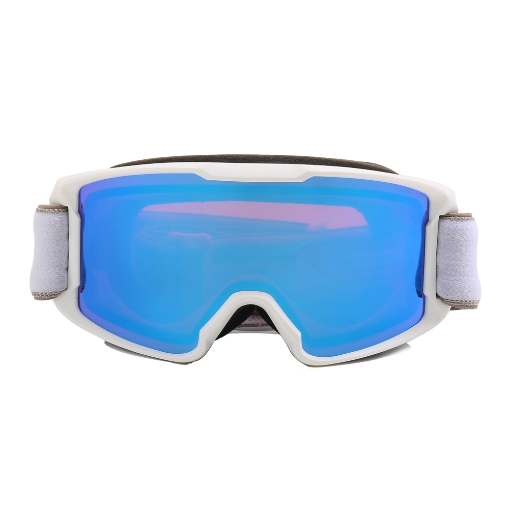 Custom Youth UV400 Mirrored Anti-Fog Double Lens OTG Snow Goggles for Skiing & Snowboarding Winter Sports Protective Eyewear Wholesale China
