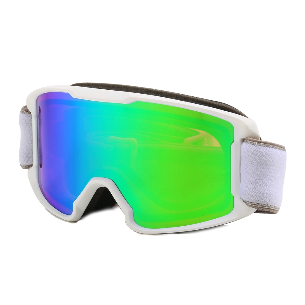 Custom Youth UV400 Mirrored Anti-Fog Double Lens OTG Snow Goggles for Skiing & Snowboarding Winter Sports Protective Eyewear Wholesale China