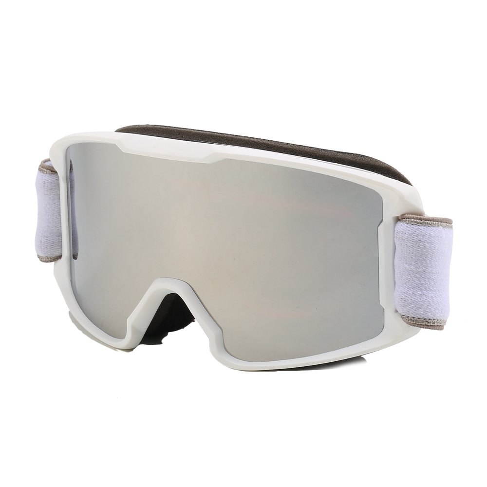 Custom Youth UV400 Mirrored Anti-Fog Double Lens OTG Snow Goggles for Skiing & Snowboarding Winter Sports Protective Eyewear Wholesale China