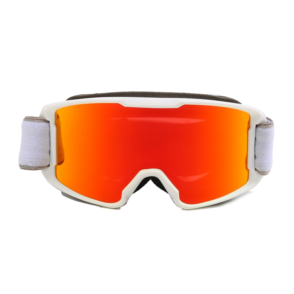 Custom Youth UV400 Mirrored Anti-Fog Double Lens OTG Snow Goggles for Skiing & Snowboarding Winter Sports Protective Eyewear Wholesale China