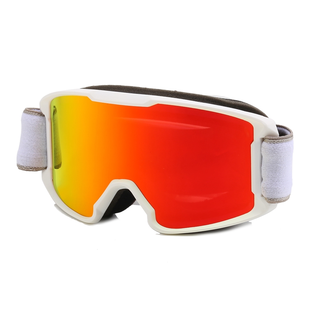 Custom Youth UV400 Mirrored Anti-Fog Double Lens OTG Snow Goggles for Skiing & Snowboarding Winter Sports Protective Eyewear Wholesale China