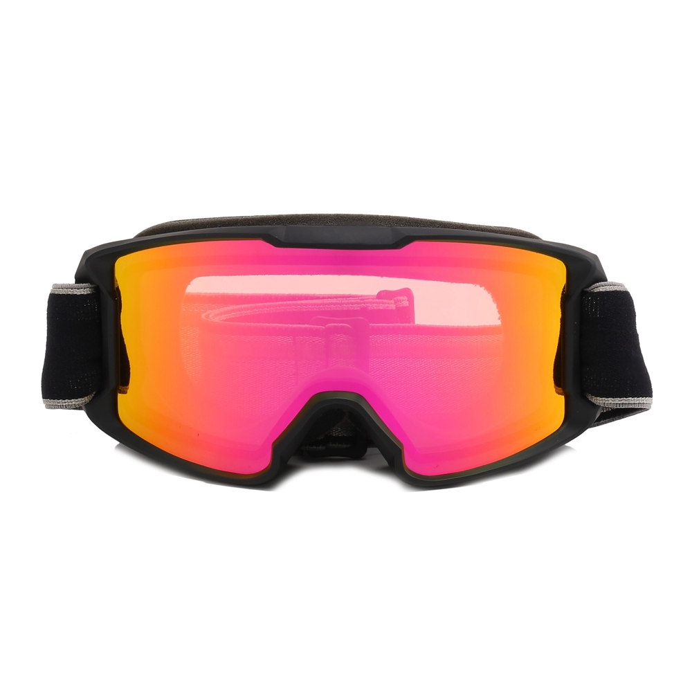Custom Youth UV400 Mirrored Anti-Fog Double Lens OTG Snow Goggles for Skiing & Snowboarding Winter Sports Protective Eyewear Wholesale China