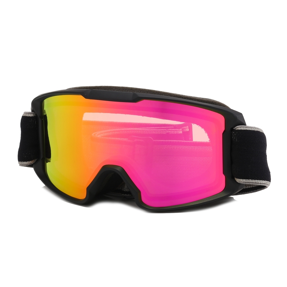 Custom Youth UV400 Mirrored Anti-Fog Double Lens OTG Snow Goggles for Skiing & Snowboarding Winter Sports Protective Eyewear Wholesale China