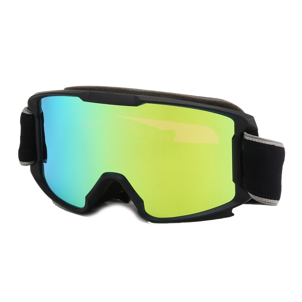 Custom Youth UV400 Mirrored Anti-Fog Double Lens OTG Snow Goggles for Skiing & Snowboarding Winter Sports Protective Eyewear Wholesale China