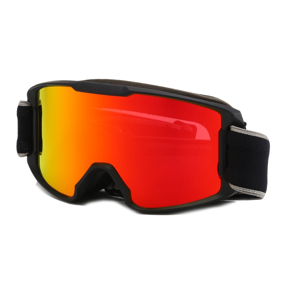 Custom Youth UV400 Mirrored Anti-Fog Double Lens OTG Snow Goggles for Skiing & Snowboarding Winter Sports Protective Eyewear Wholesale China