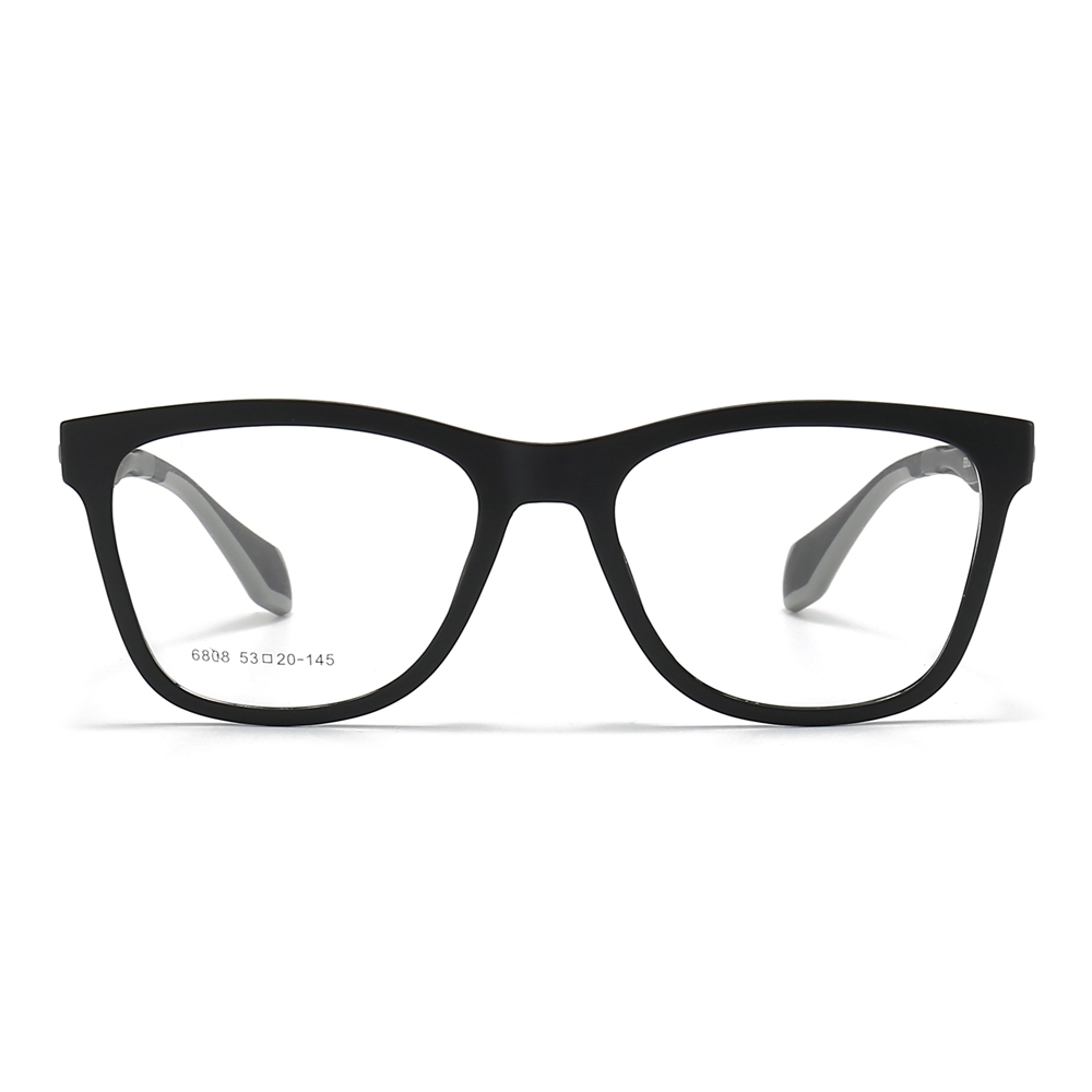 Custom TR90 Plastic Modern Square Eyeglass Frames with Flexible Arms Youthful Sporty Prescription Glasses for Daily Wear Spectacles Wholesale China