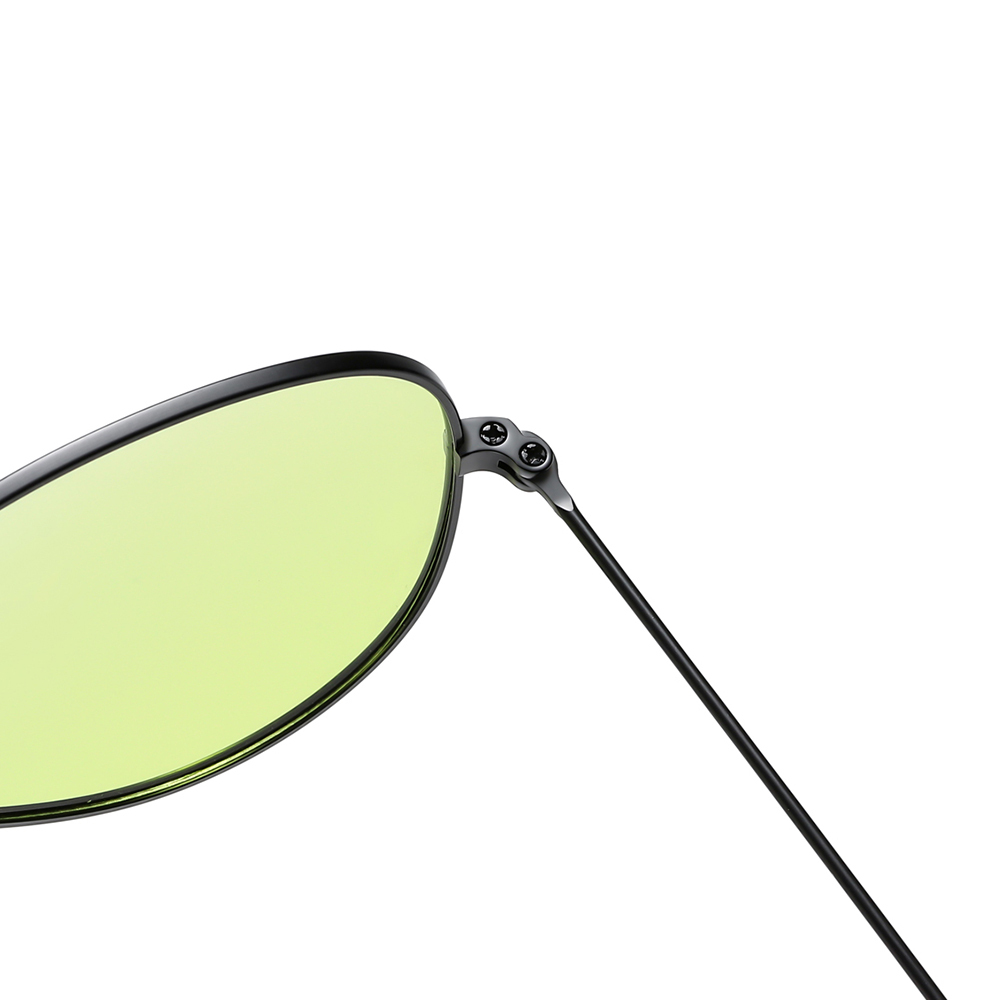 Ready Made Unisex Aviator Metal Photochromic Driving Sunglasses for Day and Night Vision Glasses with UV Color Changing Lenses Wholesale