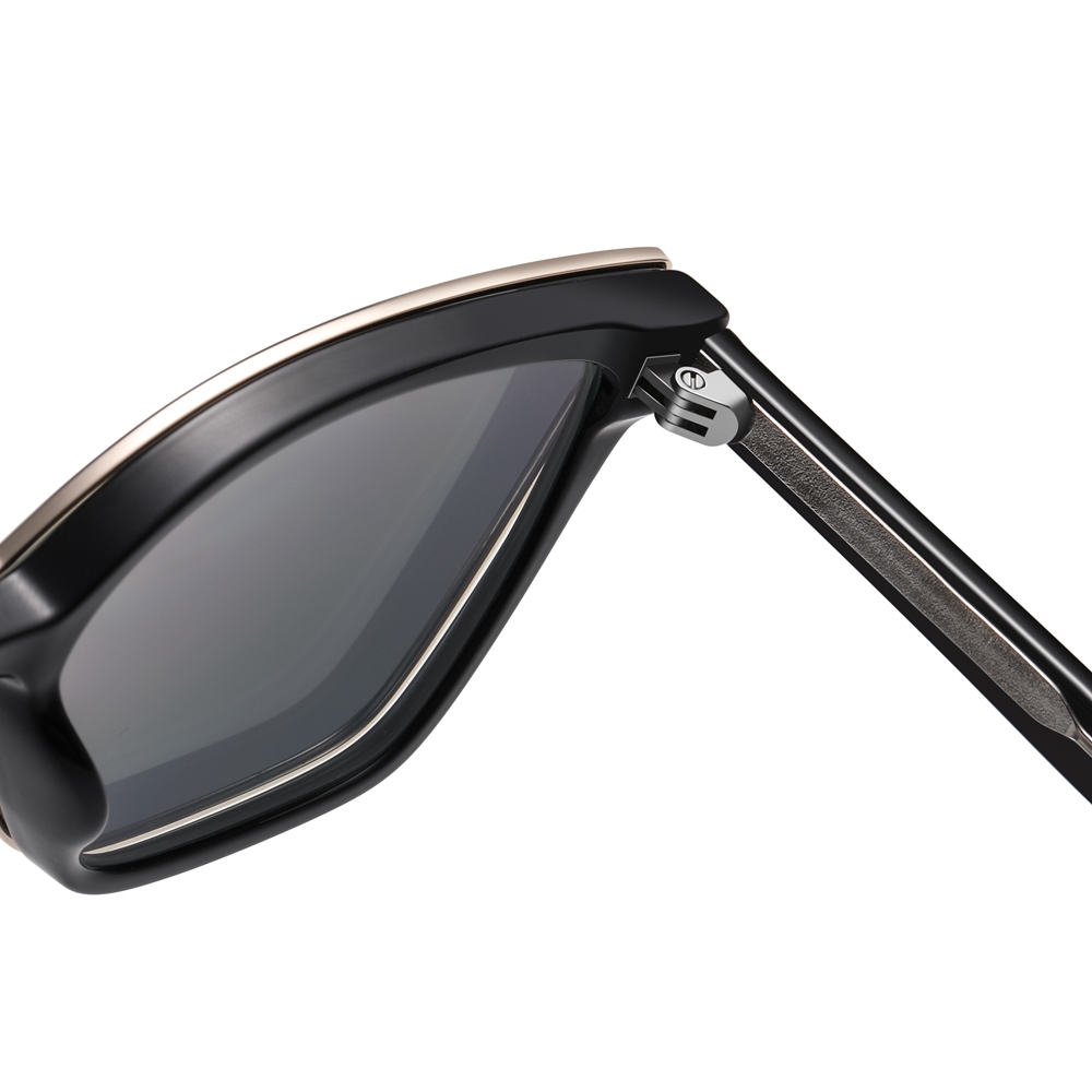 Bulk Order Detachable Two in One Eyewear Set for Women's Cat Eye Prescription Glasses Frames with Magnetic Clip on Sunglasses Supplier China