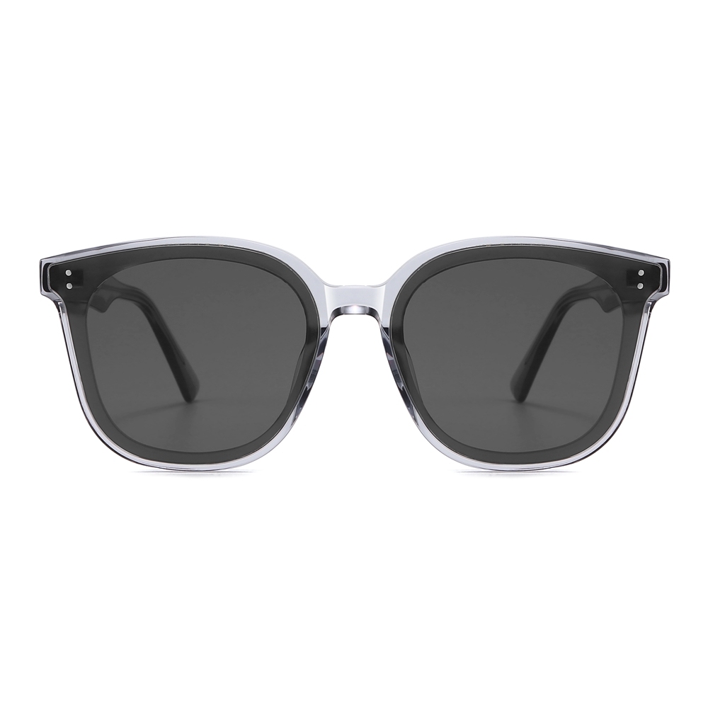 Custom Contemporary Large Rounded Square Sunglasses Korean GM Libe Replica Designer Shades without Logo Acetate Eyewear Manufacturer China