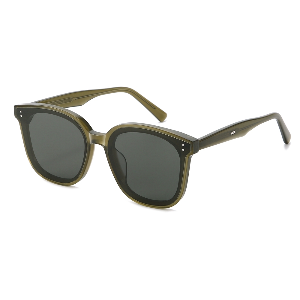 Custom Contemporary Large Rounded Square Sunglasses Korean GM Libe Replica Designer Shades without Logo Acetate Eyewear Manufacturer China