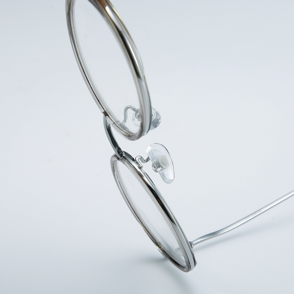 Wholesale Men's Retro Oval Windsor Rim Eyeglasses with Inner Ring β-Titanium Prescription Glasses for Women Premium Optical Frames Manufacturer