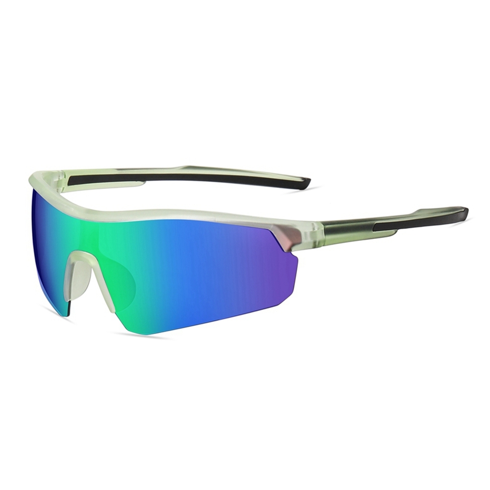 Custom Kids TR90 Semi Rimless Sports Wrap Sunglasses for Boys & Girls Vibrant Colors One Piece UV400 Polarized Running Glasses Manufacturer China