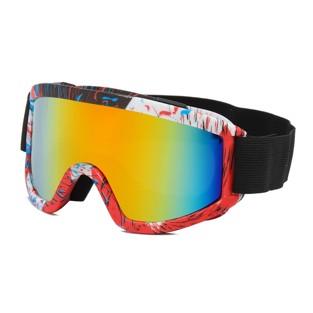 Wholesale Basic Snow Goggles Fit over Glasses with Ventilation Wide Vision Glare Reducing Cylindrical Lens Sports Protective Eyewear Manufacturer