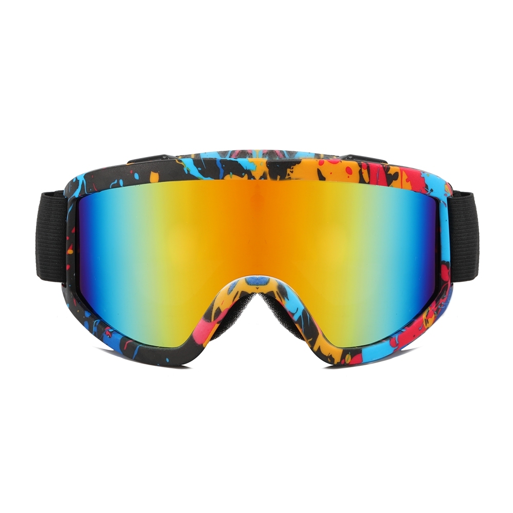 Wholesale Basic Snow Goggles Fit over Glasses with Ventilation Wide Vision Glare Reducing Cylindrical Lens Sports Protective Eyewear Manufacturer