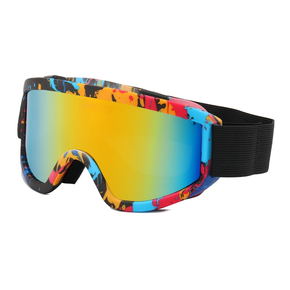 Wholesale Basic Snow Goggles Fit over Glasses with Ventilation Wide Vision Glare Reducing Cylindrical Lens Sports Protective Eyewear Manufacturer