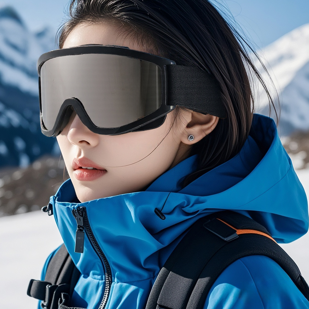 Wholesale Basic Snow Goggles Fit over Glasses with Ventilation Wide Vision Glare Reducing Cylindrical Lens Sports Protective Eyewear Manufacturer