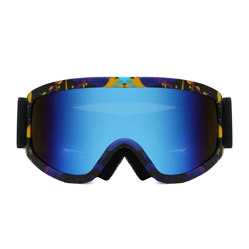 Wholesale Basic Snow Goggles Fit over Glasses with Ventilation Wide Vision Glare Reducing Cylindrical Lens Sports Protective Eyewear Manufacturer