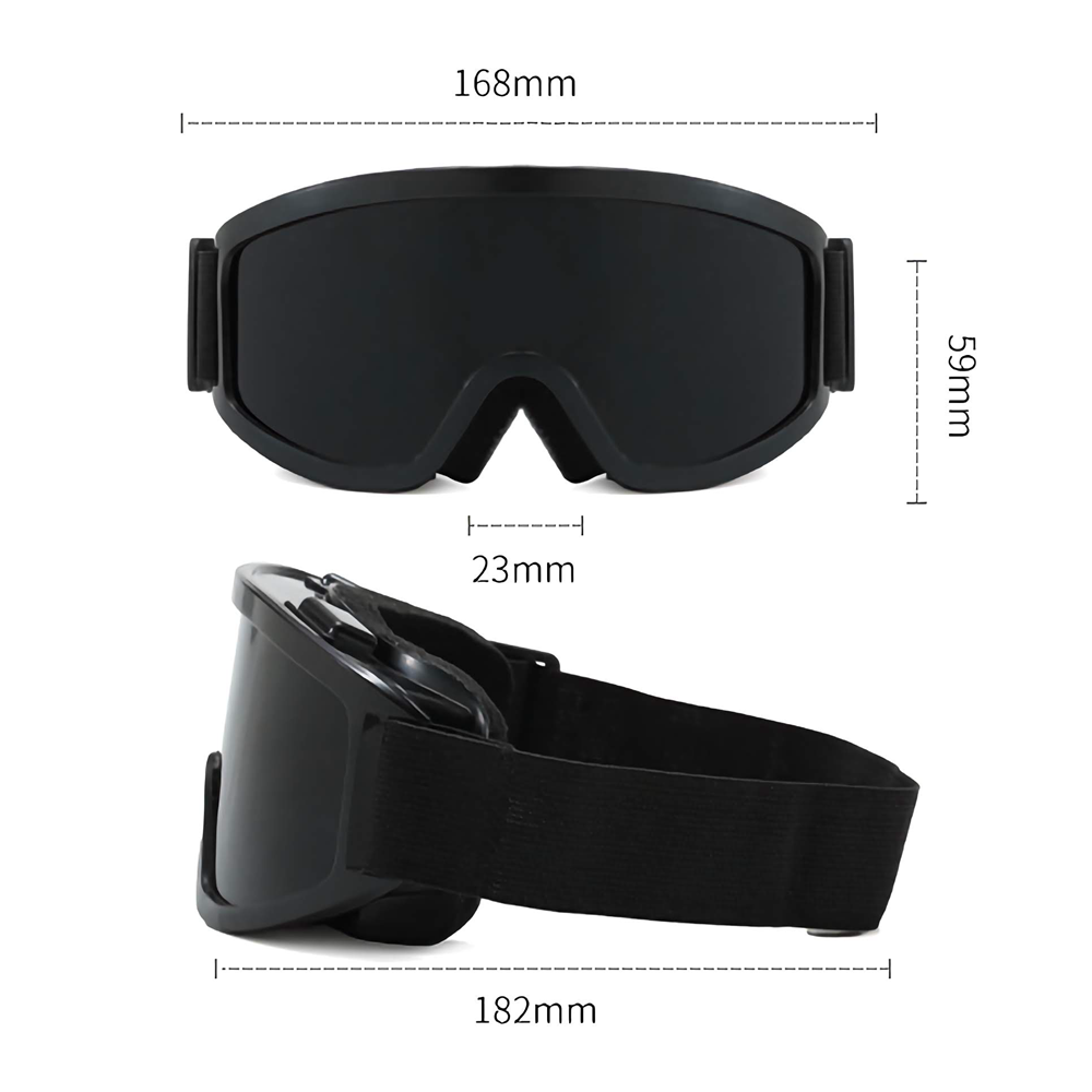 Wholesale Basic Snow Goggles Fit over Glasses with Ventilation Wide Vision Glare Reducing Cylindrical Lens Sports Protective Eyewear Manufacturer