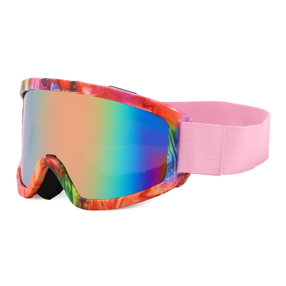 Wholesale Basic Snow Goggles Fit over Glasses with Ventilation Wide Vision Glare Reducing Cylindrical Lens Sports Protective Eyewear Manufacturer