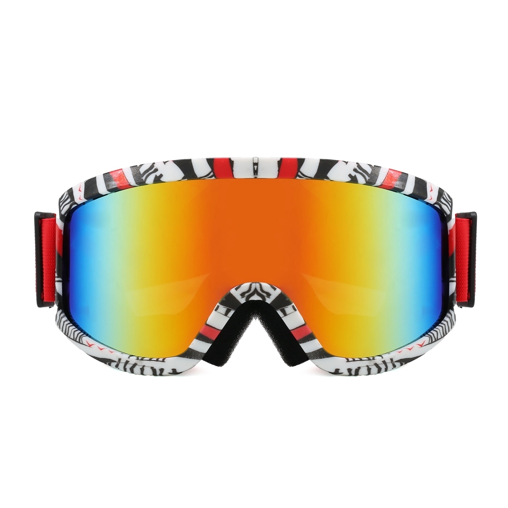 Wholesale Basic Snow Goggles Fit over Glasses with Ventilation Wide Vision Glare Reducing Cylindrical Lens Sports Protective Eyewear Manufacturer