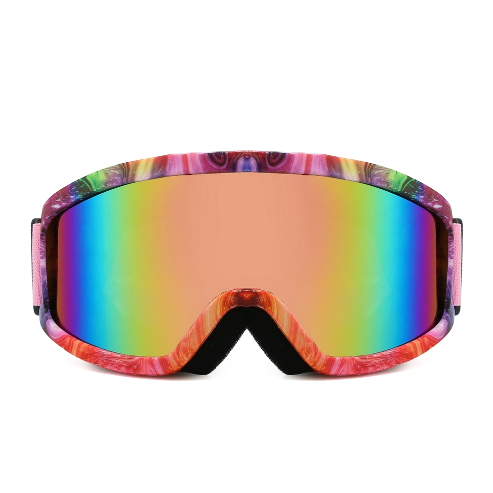 Wholesale Basic Snow Goggles Fit over Glasses with Ventilation Wide Vision Glare Reducing Cylindrical Lens Sports Protective Eyewear Manufacturer