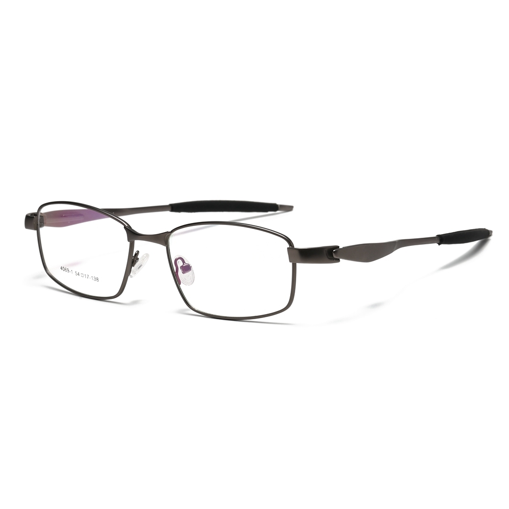 Wholesale Modern Rectangular Eyeglasses for Active Lifestyle Aerodynamic Prescription Glasses Ergonomic Full Rim Sports Optical Frames Manufacturer