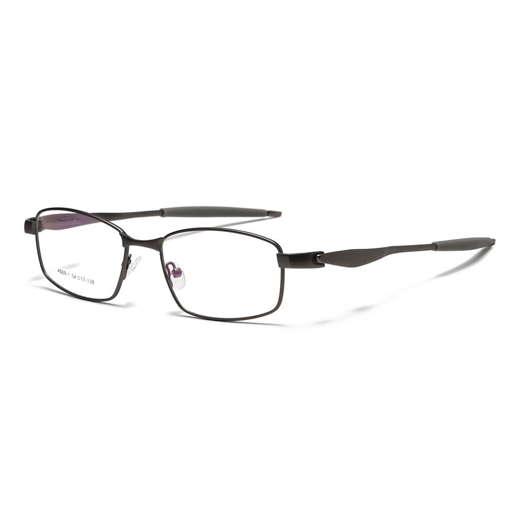 Wholesale Modern Rectangular Eyeglasses for Active Lifestyle Aerodynamic Prescription Glasses Ergonomic Full Rim Sports Optical Frames Manufacturer