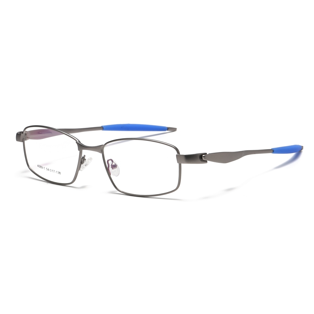 Wholesale Modern Rectangular Eyeglasses for Active Lifestyle Aerodynamic Prescription Glasses Ergonomic Full Rim Sports Optical Frames Manufacturer