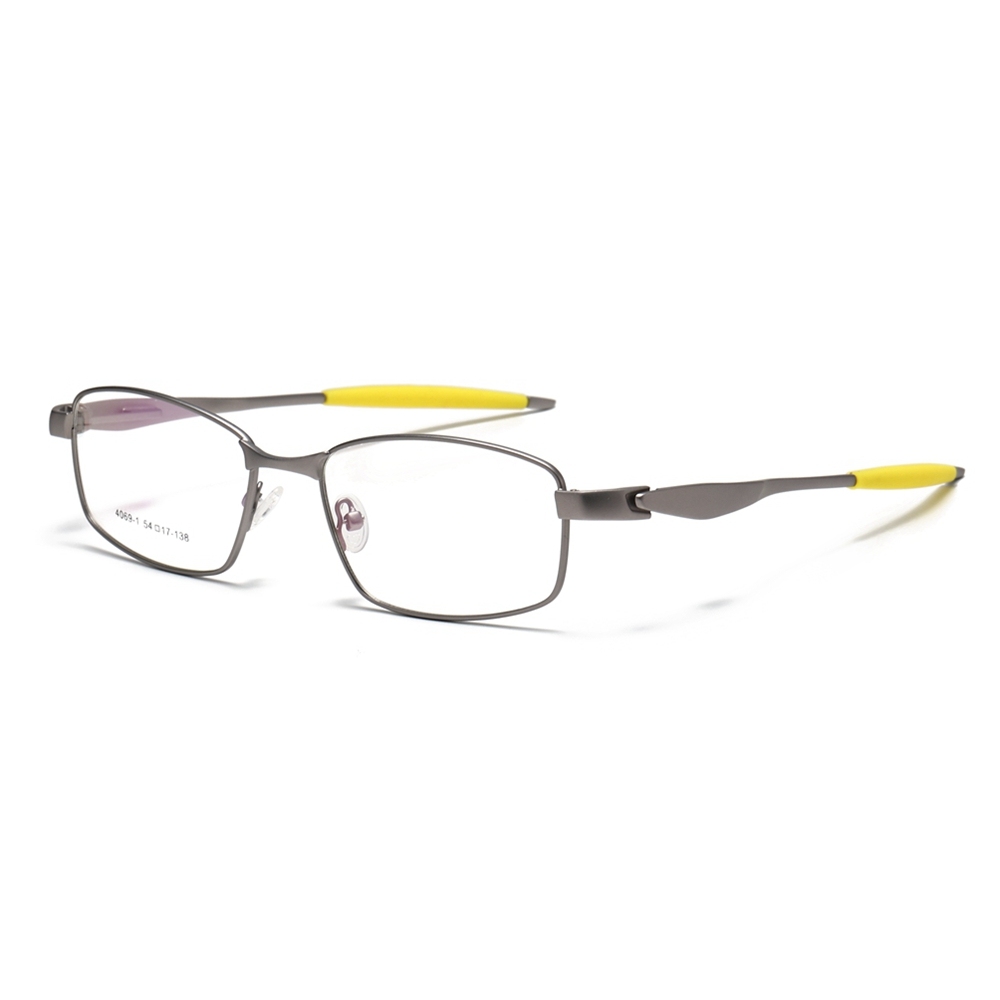 Wholesale Modern Rectangular Eyeglasses for Active Lifestyle Aerodynamic Prescription Glasses Ergonomic Full Rim Sports Optical Frames Manufacturer