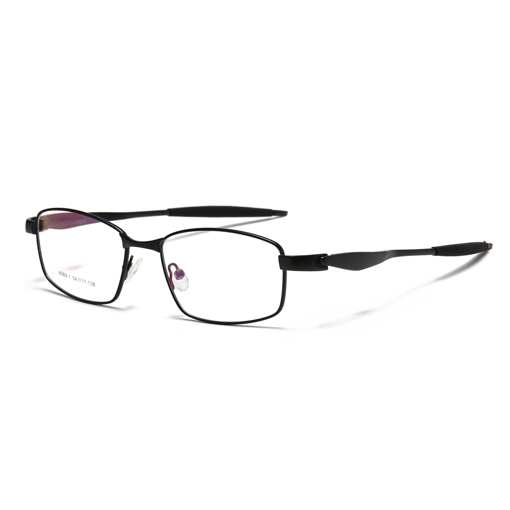 Wholesale Modern Rectangular Eyeglasses for Active Lifestyle Aerodynamic Prescription Glasses Ergonomic Full Rim Sports Optical Frames Manufacturer