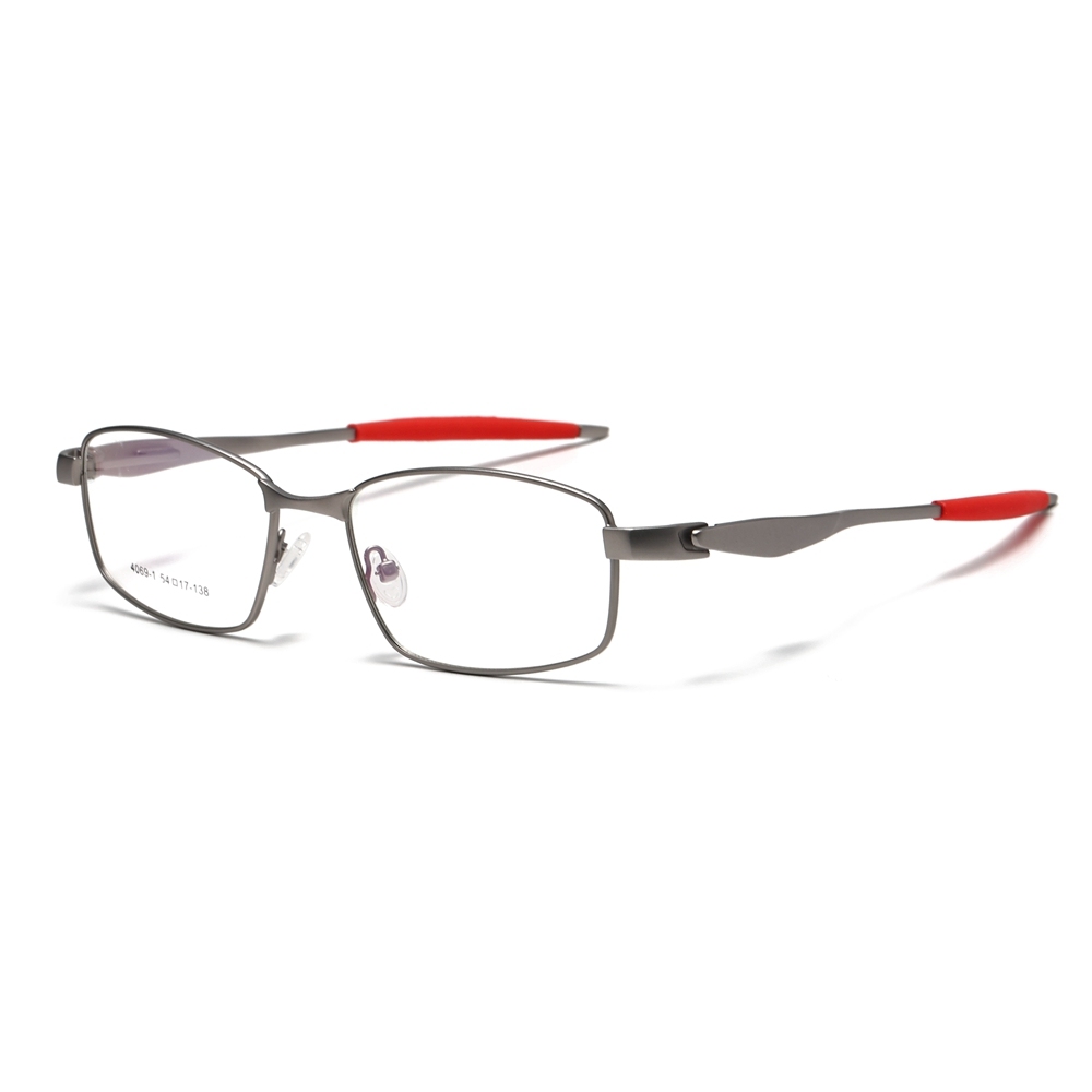 Wholesale Modern Rectangular Eyeglasses for Active Lifestyle Aerodynamic Prescription Glasses Ergonomic Full Rim Sports Optical Frames Manufacturer