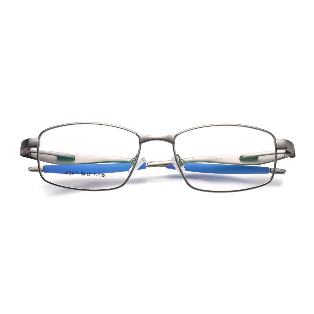 Wholesale Modern Rectangular Eyeglasses for Active Lifestyle Aerodynamic Prescription Glasses Ergonomic Full Rim Sports Optical Frames Manufacturer
