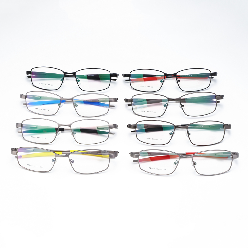 Wholesale Modern Rectangular Eyeglasses for Active Lifestyle Aerodynamic Prescription Glasses Ergonomic Full Rim Sports Optical Frames Manufacturer