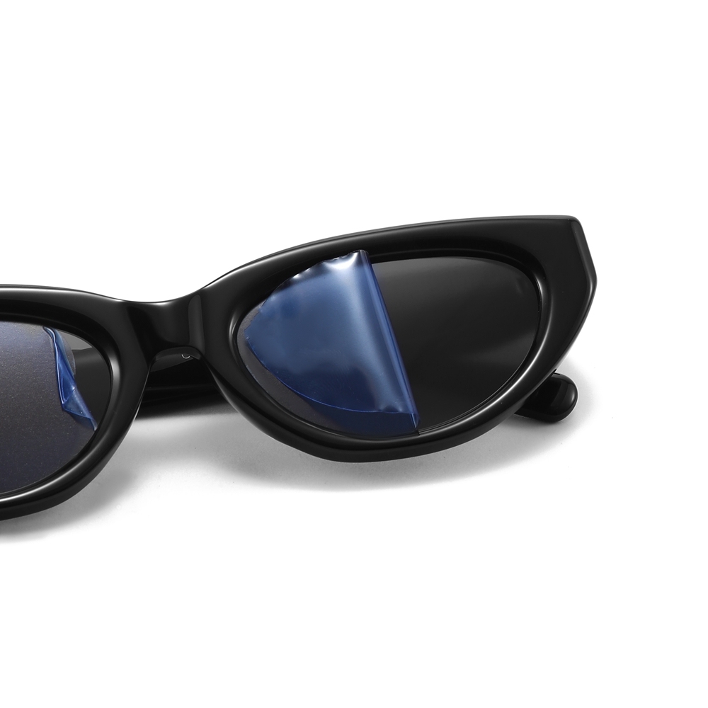 Wholesale High-Fashion Elegance Winged Sunglasses Men's Modern Cat Eye Shades for Ladies Premium Cellulose Acetate Eyewear Manufacturer China