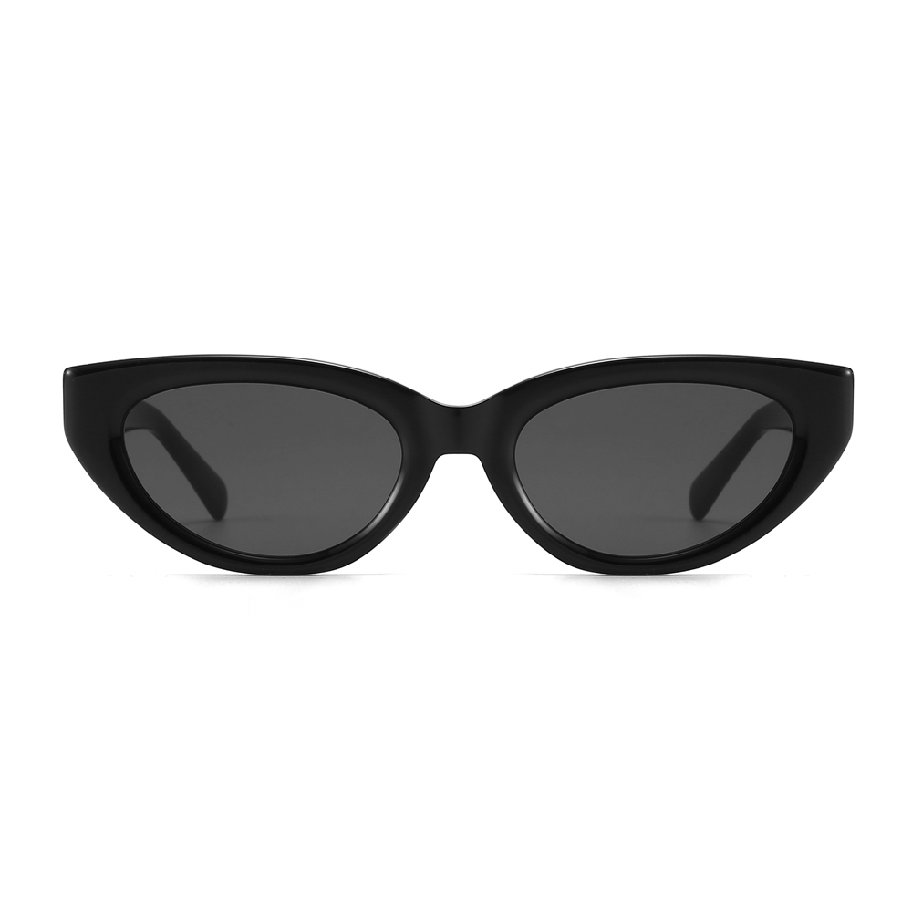 Wholesale High-Fashion Elegance Winged Sunglasses Men's Modern Cat Eye Shades for Ladies Premium Cellulose Acetate Eyewear Manufacturer China