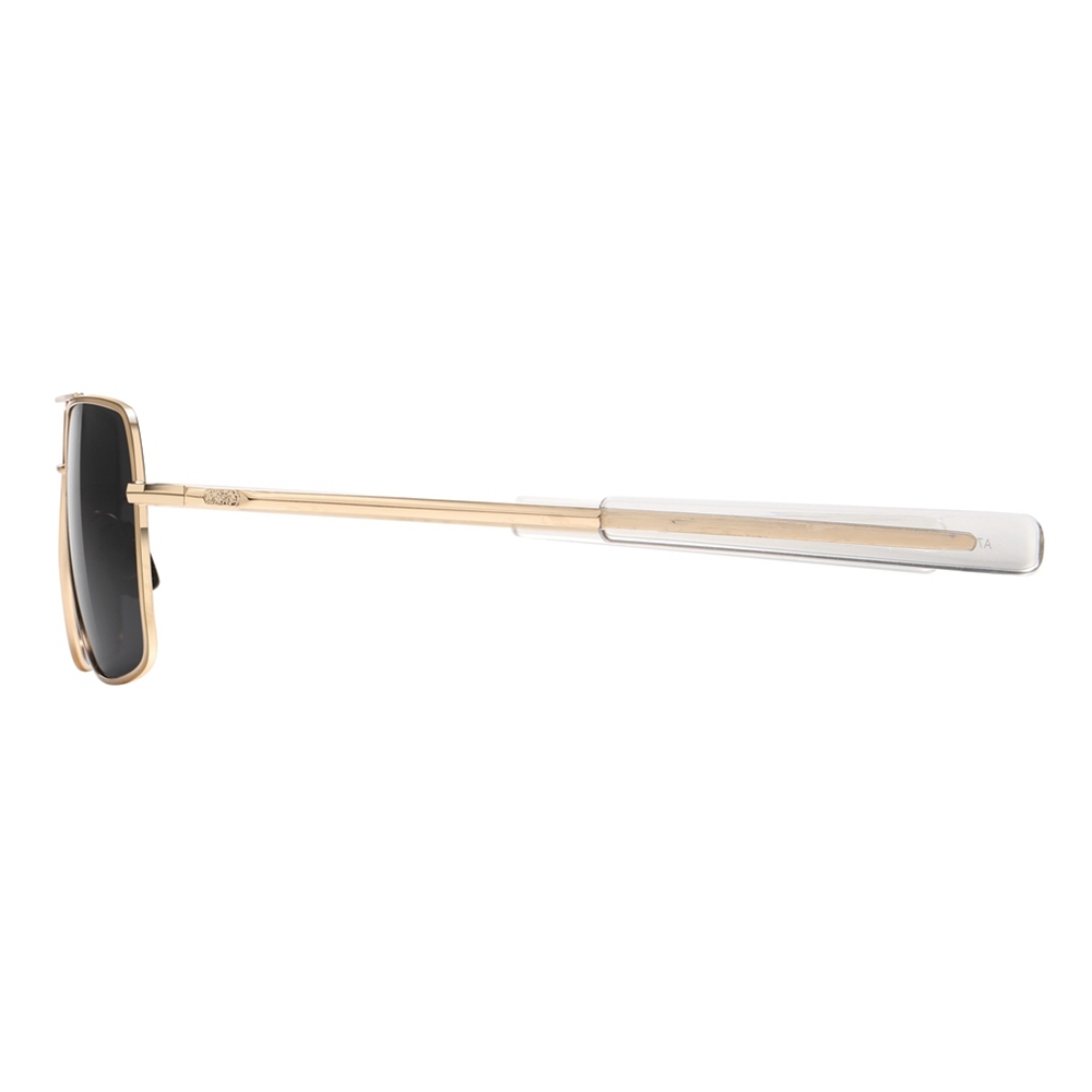 Wholesale Classic Navigator Sunglasses with Bayonet Temples Square Aviator Shades for Men Anti Glare Polarized Driving Glasses Manufacturer China