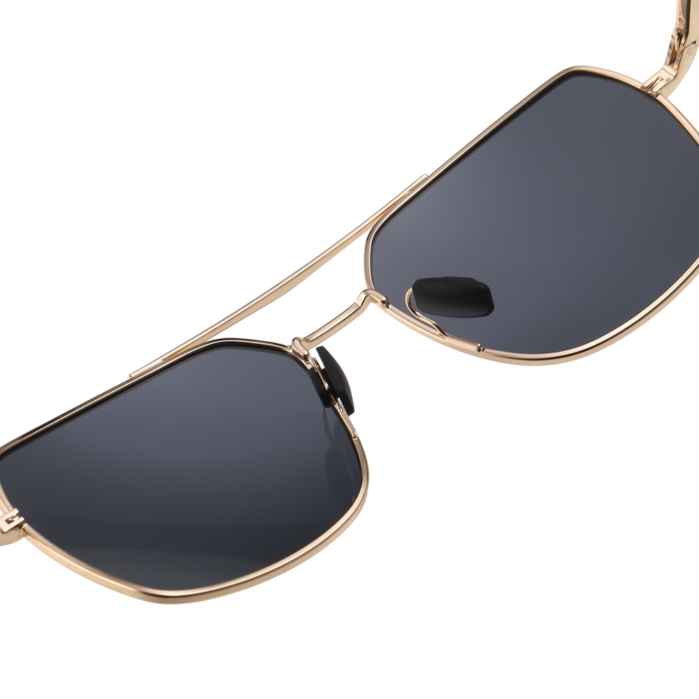 Wholesale Classic Navigator Sunglasses with Bayonet Temples Square Aviator Shades for Men Anti Glare Polarized Driving Glasses Manufacturer China