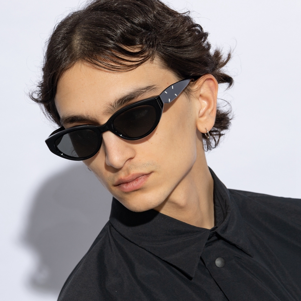 Wholesale High-Fashion Elegance Winged Sunglasses Men's Modern Cat Eye Shades for Ladies Premium Cellulose Acetate Eyewear Manufacturer China