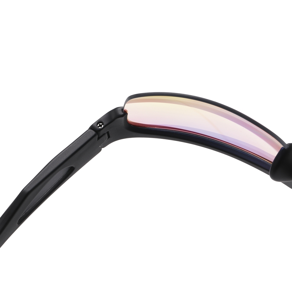 Wholesale Half Frame Polarized Sports Sunglasses for Athletes & Outdoor Enthusiasts Aerodynamic Wrap-Around Running Glasses Manufacturer China