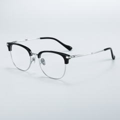 Black-silver/Clear