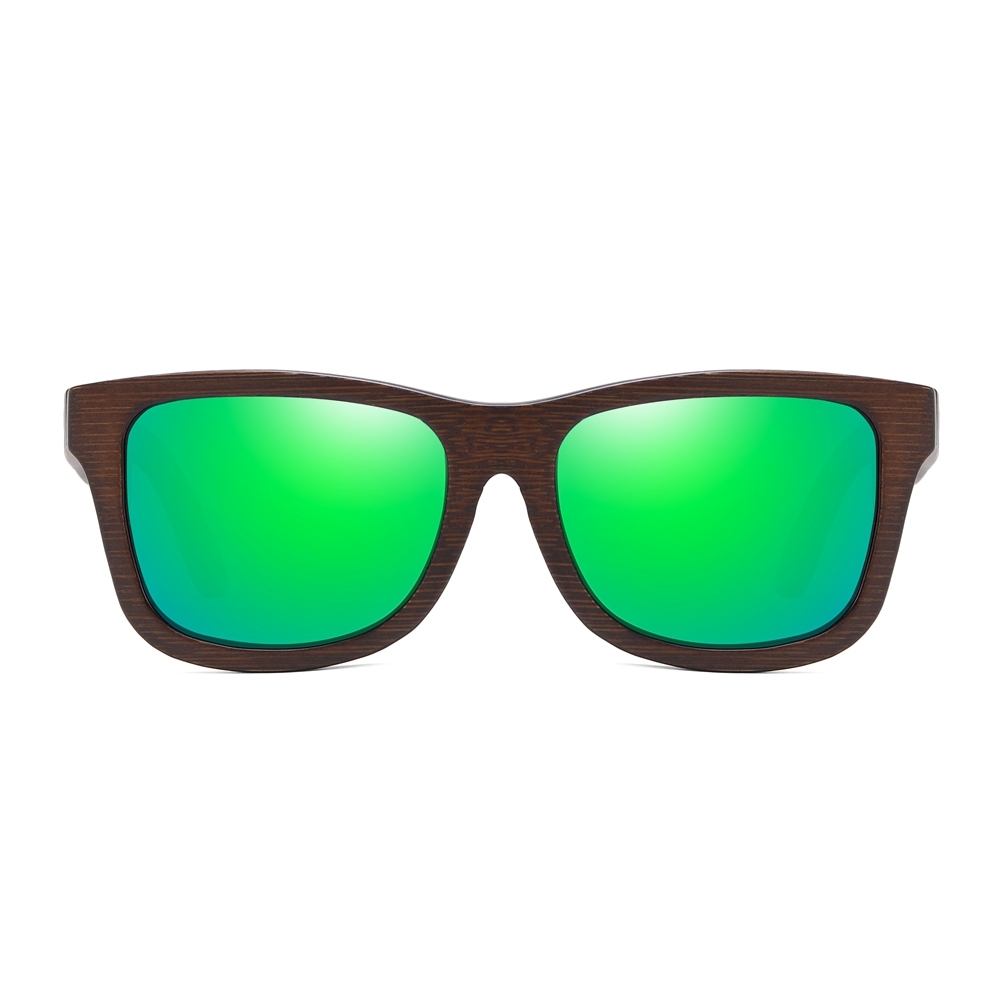 Wholesale Handcrafted Eco-Friendly Wood Sunglasses UV400 Polarized Square Shades for Men & Women Premium Sustainable Eyewear Manufacturer China