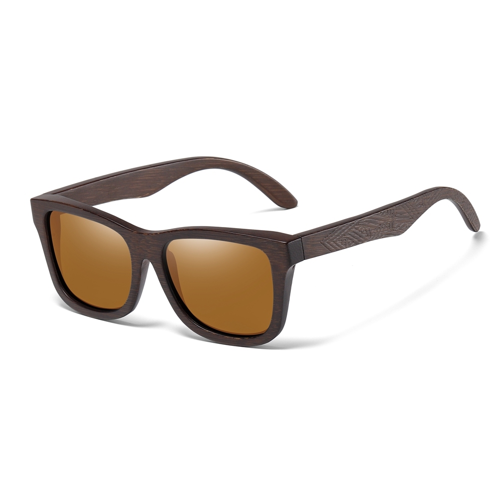 Wholesale Handcrafted Eco-Friendly Wood Sunglasses UV400 Polarized Square Shades for Men & Women Premium Sustainable Eyewear Manufacturer China